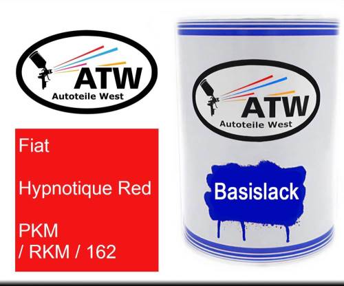 Fiat, Hypnotique Red, PKM / RKM / 162: 500ml Lackdose, von ATW Autoteile West.